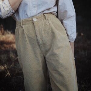 Rudy Jude Cream Corduroy Pants